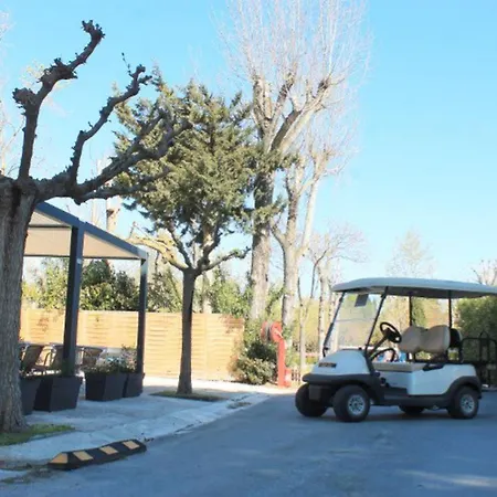 Mobil 4 Pers Avec Terrasse à Grande-motte - Api-1-52-1431 *